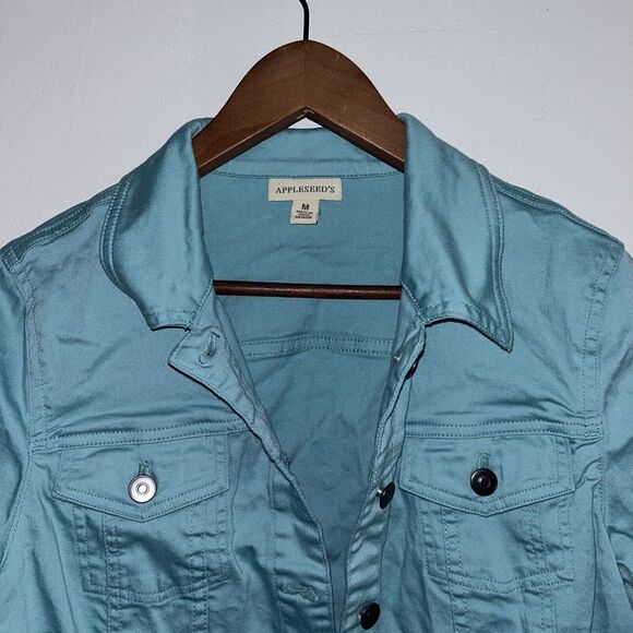 DreamFlex Colored Jean Jacket SzM - Picture 2 of 3